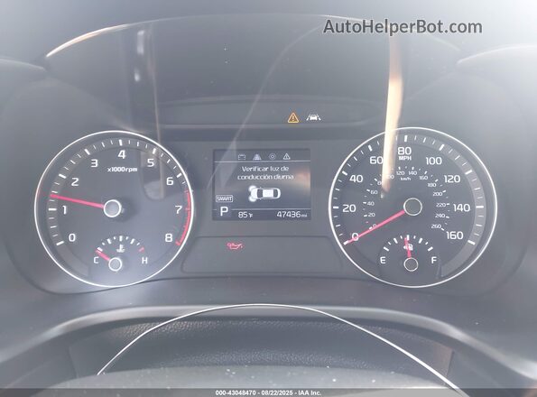 3KPF24ADXLE255859 2020 KIA FORTE Серый Вид задних сидений