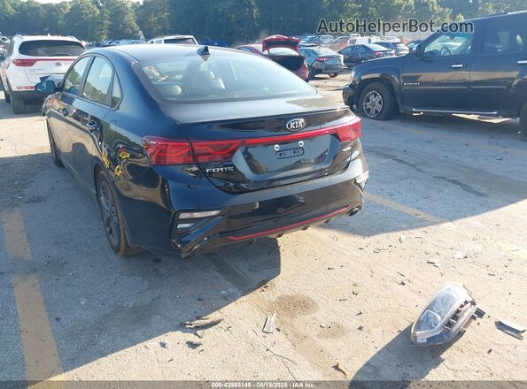 3KPF34AD3ME330397 2021 KIA FORTE Black უკანა მარცხენა