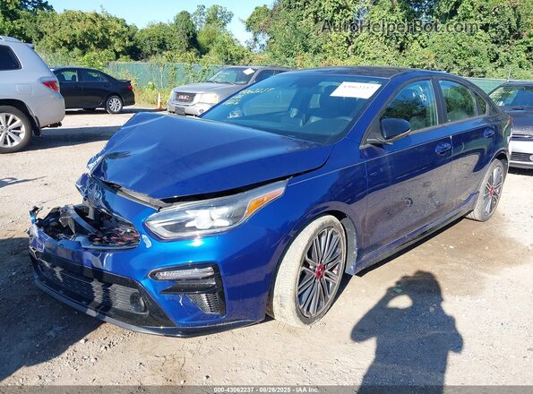 3KPF44AC8ME283484 2021 KIA FORTE Blue 