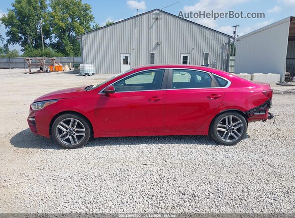 3KPF54AD9ME349157 2021 KIA FORTE Red 