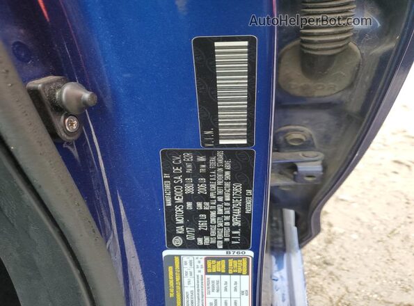 3KPFK4A79JE175850 2018 KIA FORTE Синий 