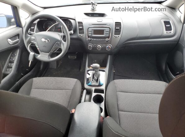 3KPFK4A79JE175850 2018 KIA FORTE Синий 
