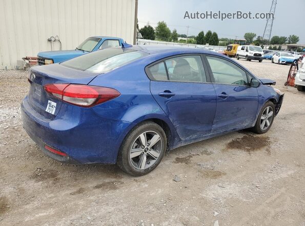 3KPFL4A74JE220075 2018 KIA FORTE Blue 