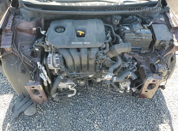 3KPFL4A77JE248002 2018 KIA FORTE Фиолетовый 