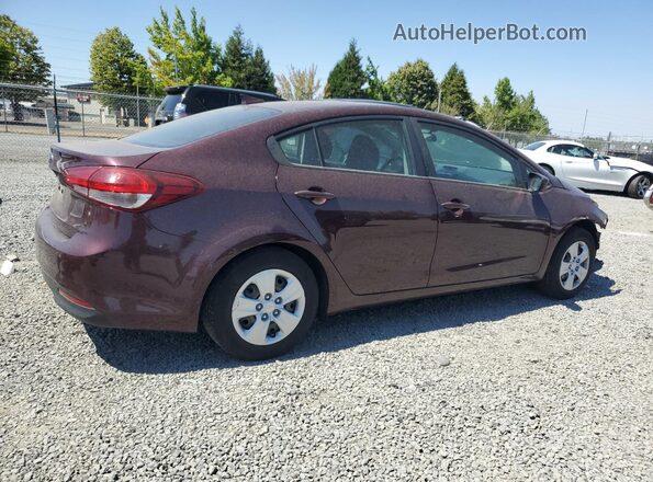 3KPFL4A77JE248002 2018 KIA FORTE Фиолетовый 