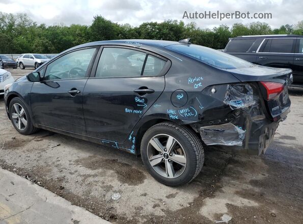 3KPFL4A79JE214367 2018 KIA FORTE Black 