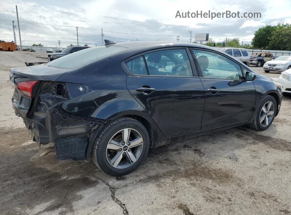 3KPFL4A79JE214367 2018 KIA FORTE Black 