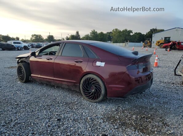 3LN6L5F9XJR617925 2018 LINCOLN MKZ Бордовый 