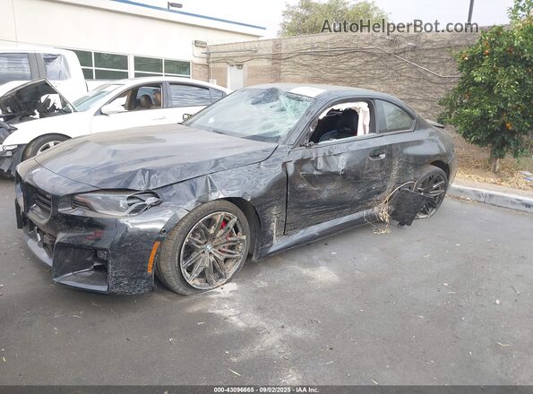 3MF13DM01R8E57221 2024 BMW M2 Black Front view