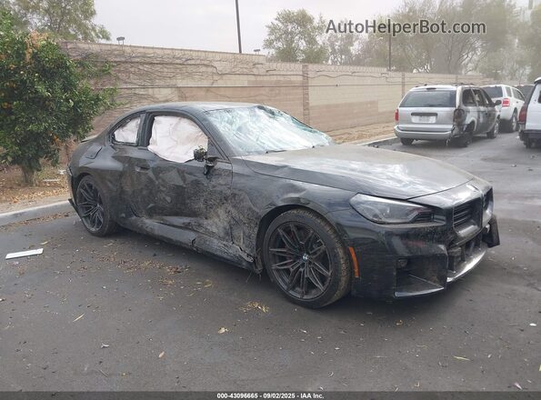 3MF13DM01R8E57221 2024 BMW M2 Black Rear interior view