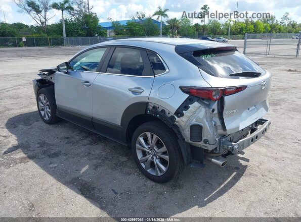 3MVDMACL2MM223904 2021 MAZDA CX-30 Silver Trasero izquierdo