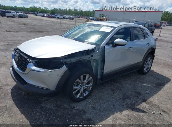 3MVDMACL2MM223904 2021 MAZDA CX-30 Silver Vista tres cuartos delantera izquierda