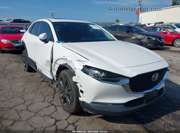 3MVDMACL2MM226303 2021 MAZDA CX-30 White Front view