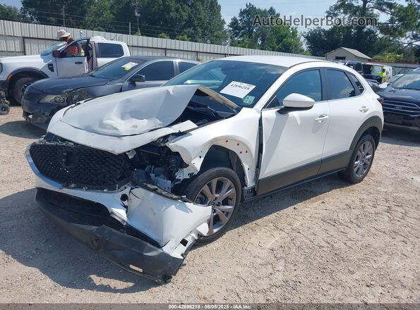 3MVDMBBL7MM312343 2021 MAZDA CX-30 White Առջևի ձախ երեք քառորդ տեսարան