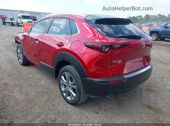 3MVDMBCM8SM808112 2025 MAZDA CX-30 Красный Задняя левая четверть