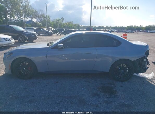 3MW23CM02R8E40829 2024 BMW 2 SERIES Gray Widok wnętrza 360 stopni
