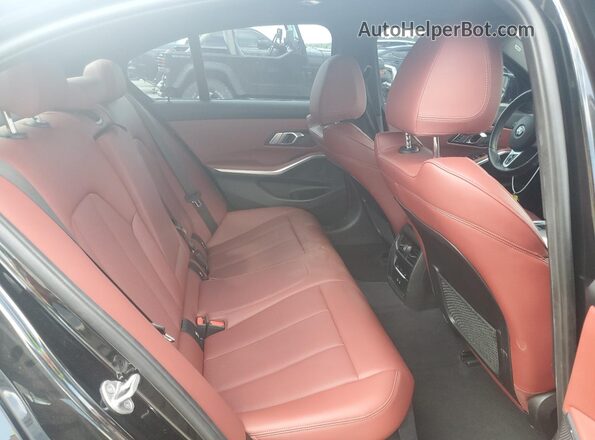 3MW49FS02P8C96210 2023 BMW M3 Black Widok tylnych siedzeń