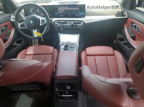 3MW49FS02P8C96210 2023 BMW M3 Black Widok deski rozdzielczej