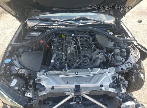3MW49FS02P8C96210 2023 BMW M3 Black Widok wnętrza z tyłu