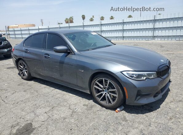 3MW5P7J02N8C41223 2022 BMW 3 SERIES Charcoal Front right
