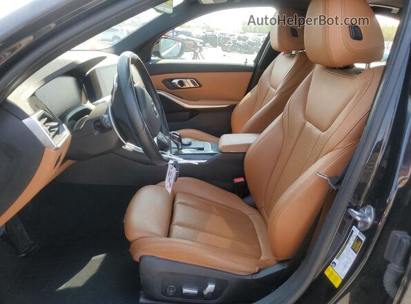 3MW5R1J07N8C37031 2022 BMW 3 SERIES Charcoal Սալոնի դիմացի տեսք