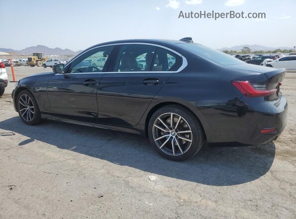 3MW5R1J07N8C37031 2022 BMW 3 SERIES Charcoal Հետևի ձախ