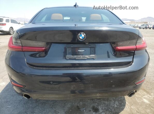3MW5R1J07N8C37031 2022 BMW 3 SERIES Charcoal Հետևի տեսք