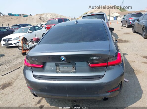 3MW5R7J00L8B07656 2020 BMW 3 SERIES Gray 