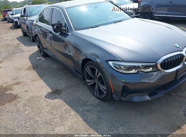 3MW5R7J00L8B07656 2020 BMW 3 SERIES Gray 