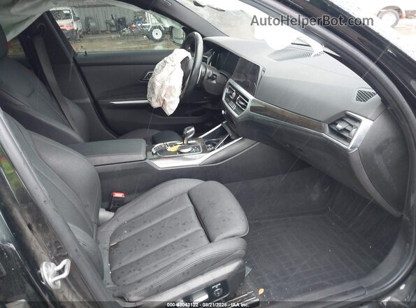 3MW5R7J00L8B41323 2020 BMW 3 SERIES Black Սալոնի դիմացի տեսք