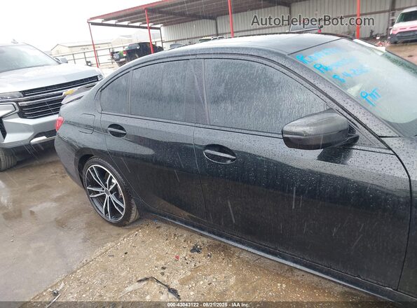 3MW5R7J00L8B41323 2020 BMW 3 SERIES Black Սալոնի 360 աստիճան տեսք