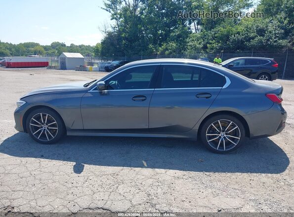 3MW5R7J01L8B14325 2020 BMW 3 SERIES Gray 360 interior view