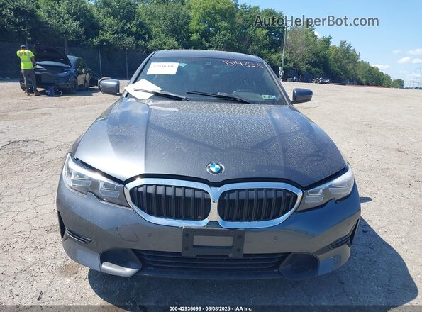 3MW5R7J01L8B14325 2020 BMW 3 SERIES Gray Instrument cluster view