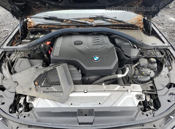 3MW5R7J05L8B10648 2020 BMW 3 SERIES Black Vista interior trasera