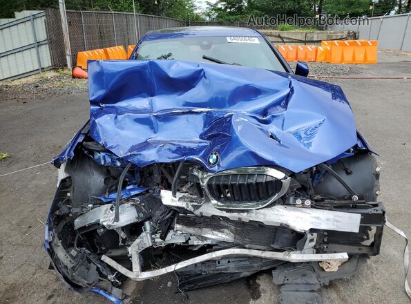 3MW5R7J05M8C00335 2021 BMW OTHER Blue Widok z przodu