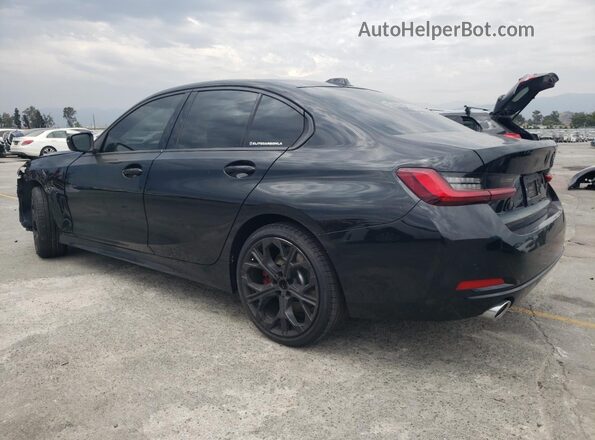 3MW69CW0XS8F18535 2025 BMW 3 SERIES Черный Задняя левая четверть