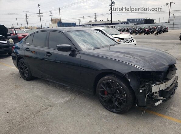 3MW69CW0XS8F18535 2025 BMW 3 SERIES Черный Передняя правая четверть