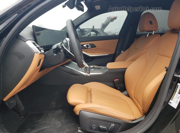 3MW69CW0XS8F18535 2025 BMW 3 SERIES Черный Вид салона спереди