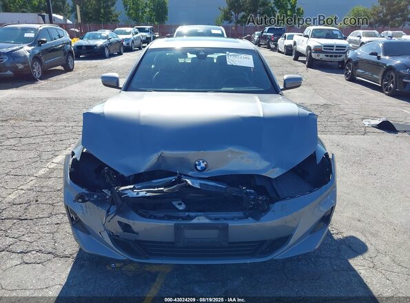 3MW69FF02P8C98350 2023 BMW 3 SERIES Серый Вид щитка приборов