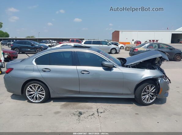 3MW69FF09P8D49956 2023 BMW 3 SERIES Gray Սալոնի հետևի տեսք