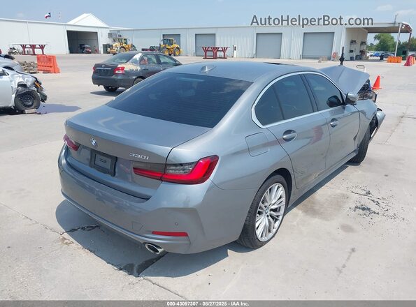 3MW69FF09P8D49956 2023 BMW 3 SERIES Gray Հետևի աջ