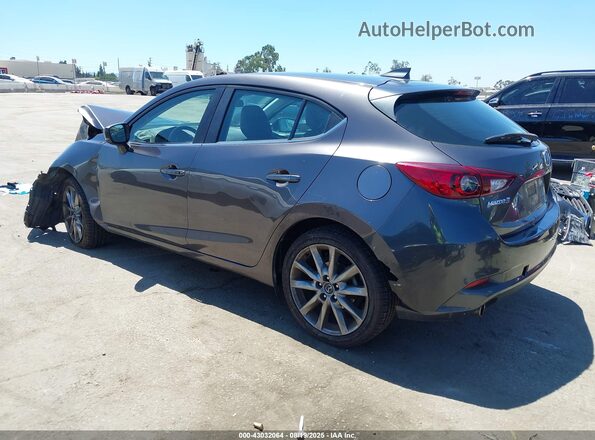 3MZBN1L31JM256357 2018 MAZDA 3 Gray 