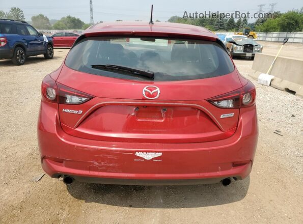 3MZBN1L32JM237123 2018 MAZDA 3 Красный 