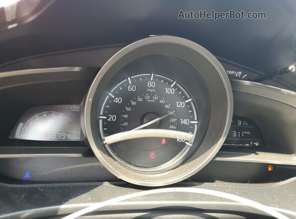 3MZBN1L32JM237123 2018 MAZDA 3 Красный 