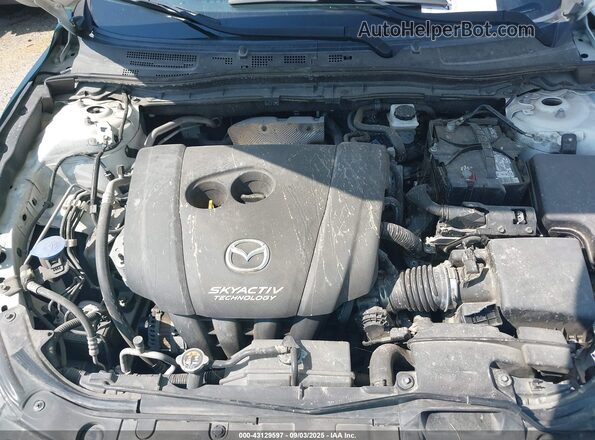 3MZBN1M33JM267262 2018 MAZDA 3 White Հետևի տեսք