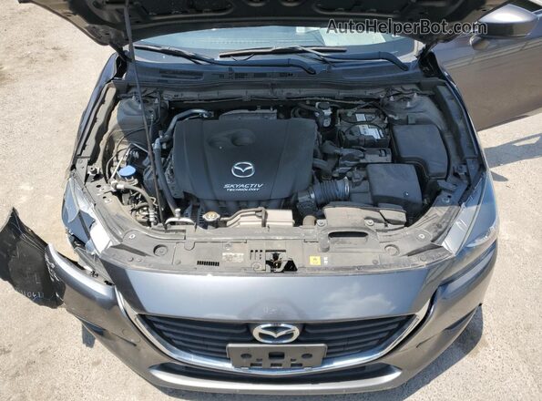 3MZBN1U74JM232359 2018 MAZDA 3 Gray 