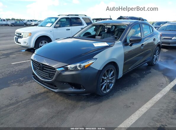 3MZBN1V31JM174142 2018 MAZDA 3 Gray 