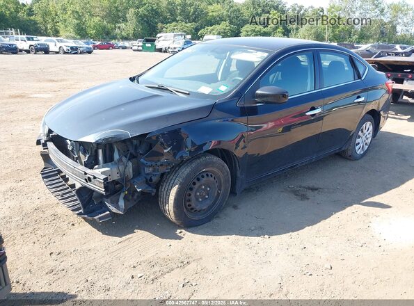 3N1AB7AP0GY246004 2016 NISSAN SENTRA Black Front left