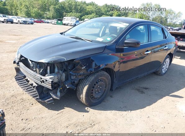 3N1AB7AP0GY246004 2016 NISSAN SENTRA Black Front view