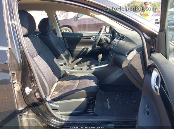 3N1AB7AP0GY246004 2016 NISSAN SENTRA Black Front interior view
